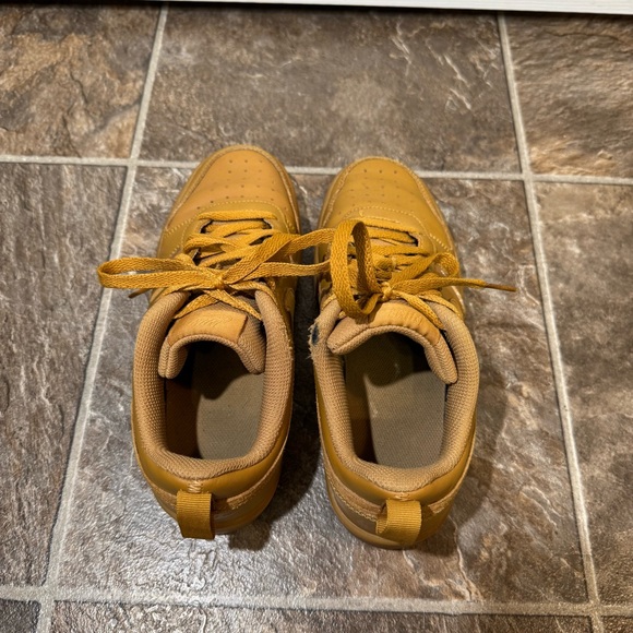 Nike Court Borough Low 2 GS Womens Size UK5.5Light Brown Wheat Gum BQ5448-700 - Picture 6 of 12